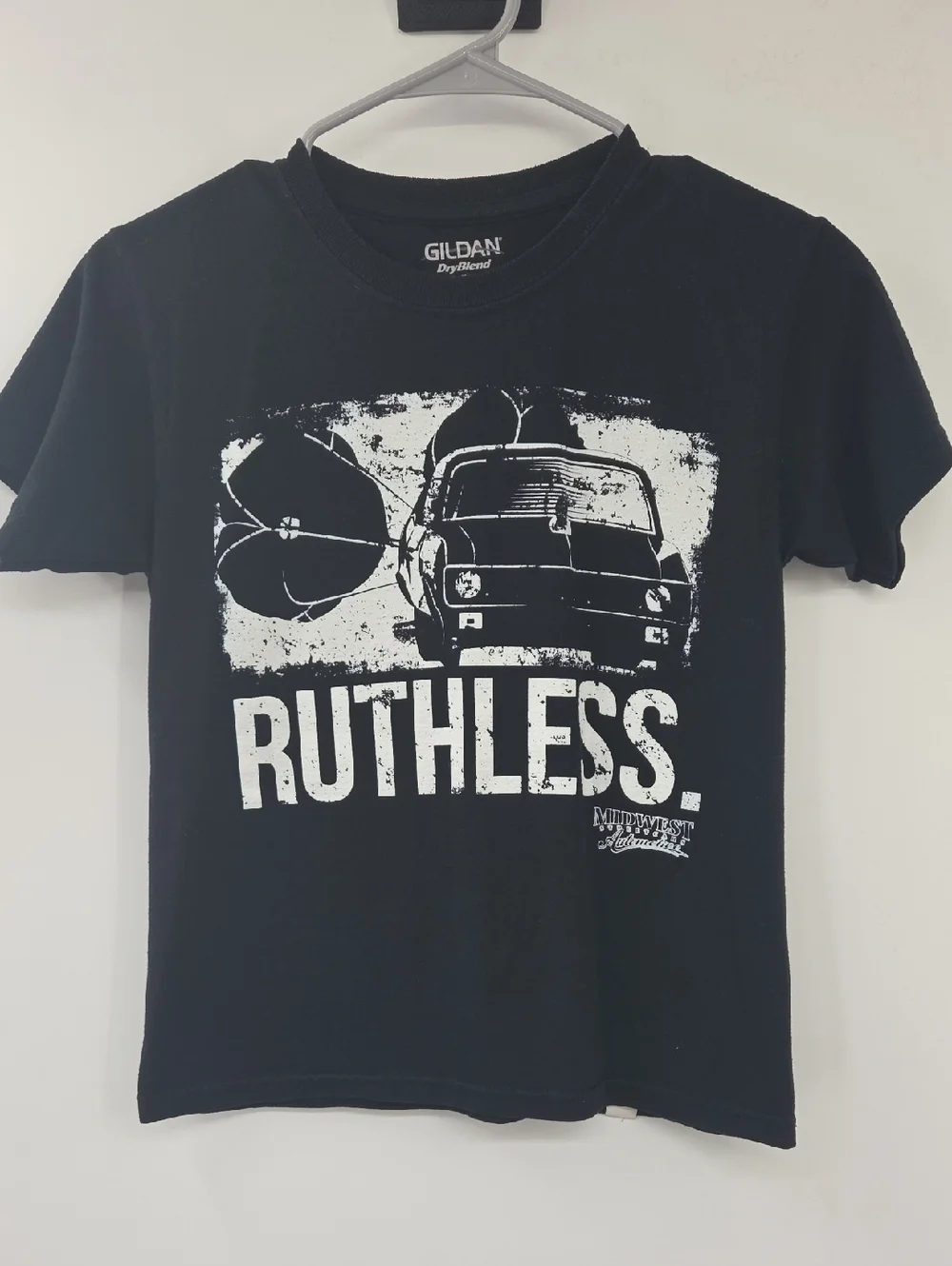 Ruthless Kids Black Graphic Tee